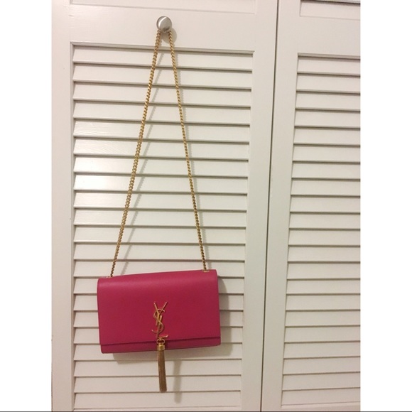 ysl pink shoulder bag